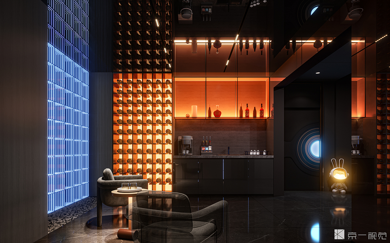 会所设计效果图表现