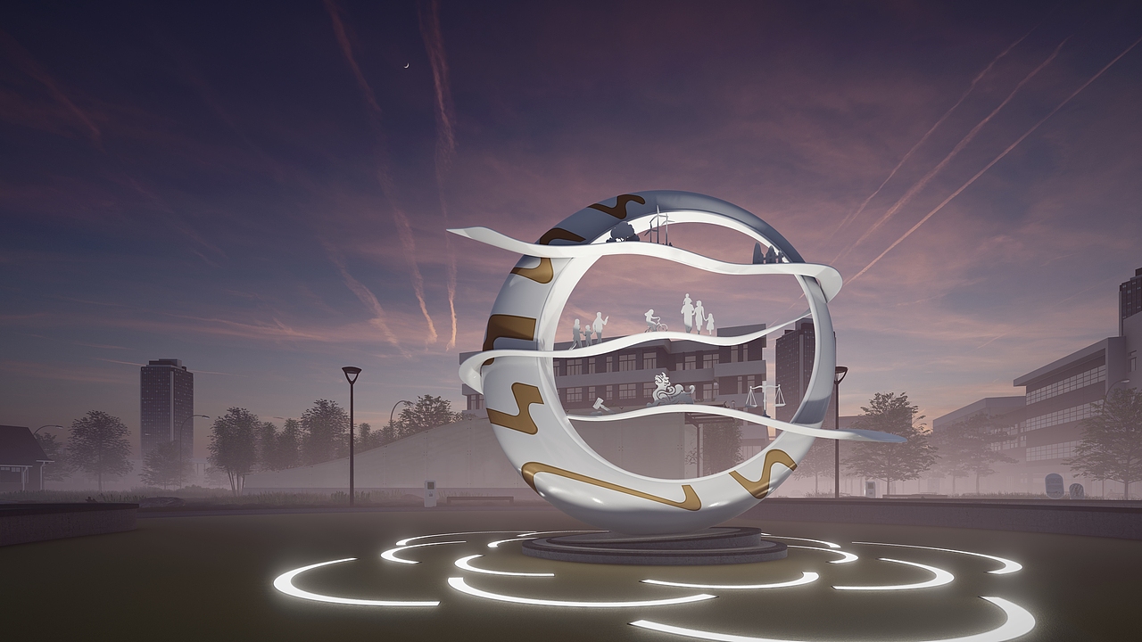 宪法主题公园（图ZMzI3NDU1OTg0） - 景观设计 - 站酷设计师海豚和珣子原创素材 - 站酷ZCOOL