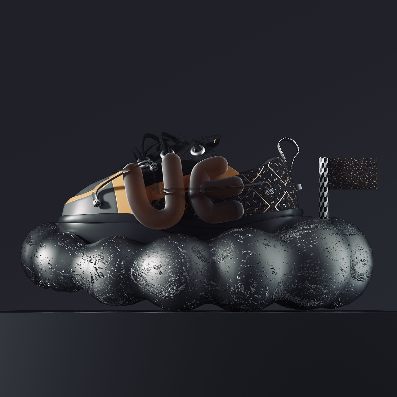 FG X FG Art shoes NFT（图ZMzExMTU1MTU2） - 人物/生物 - 站酷设计师小狮唬原创素材 - 站酷ZCOOL