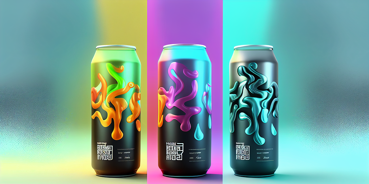 果汁、饮料-青年潮饮-概念-包装设计-1