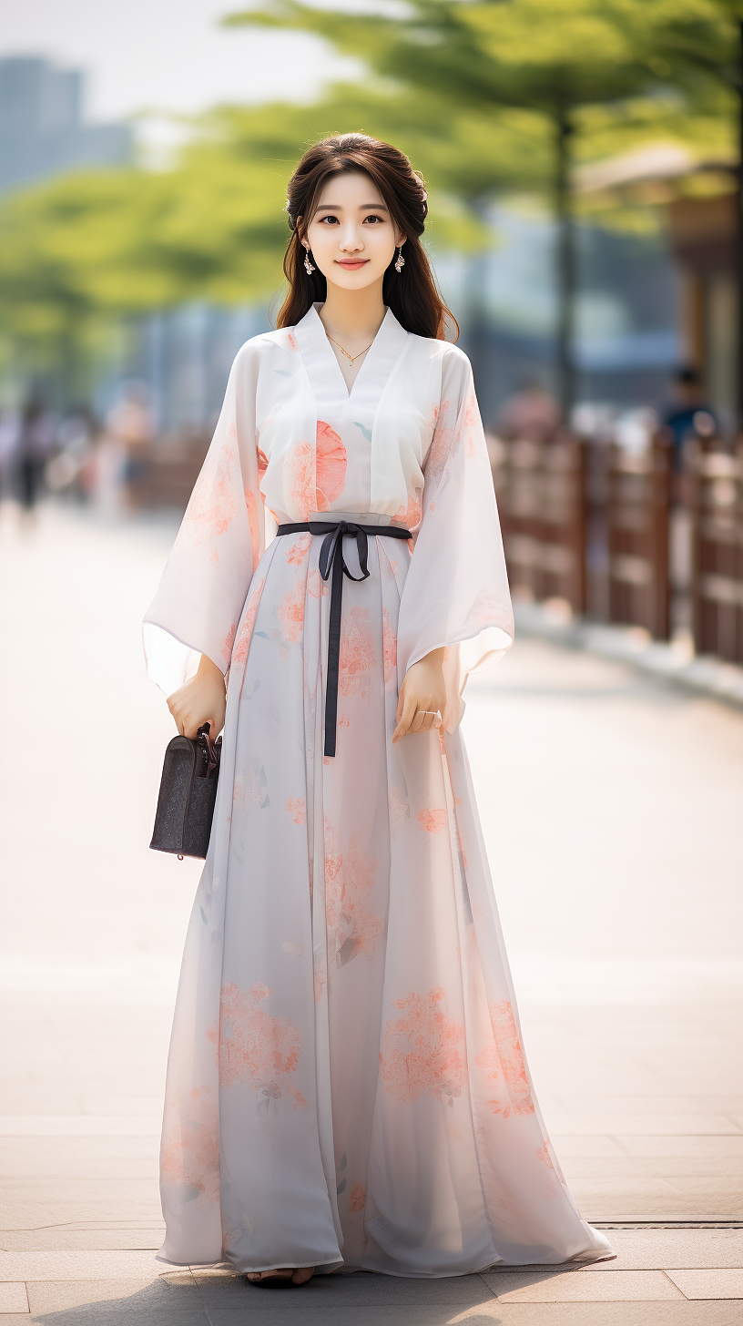 穿汉服的小姐姐6|汉服设计