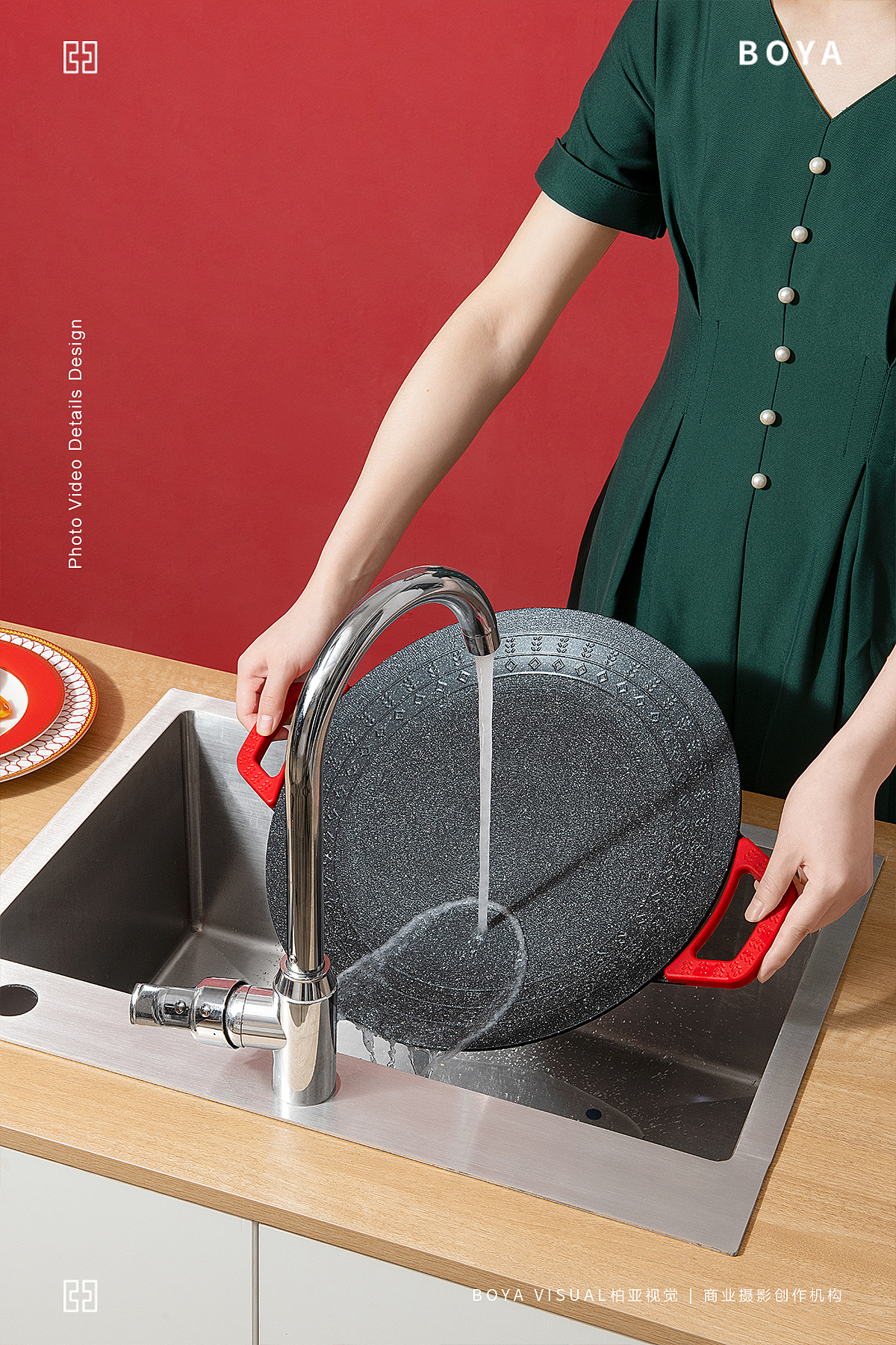 厨具摄影 ｜居家烤盘 X BOYA  视觉创作