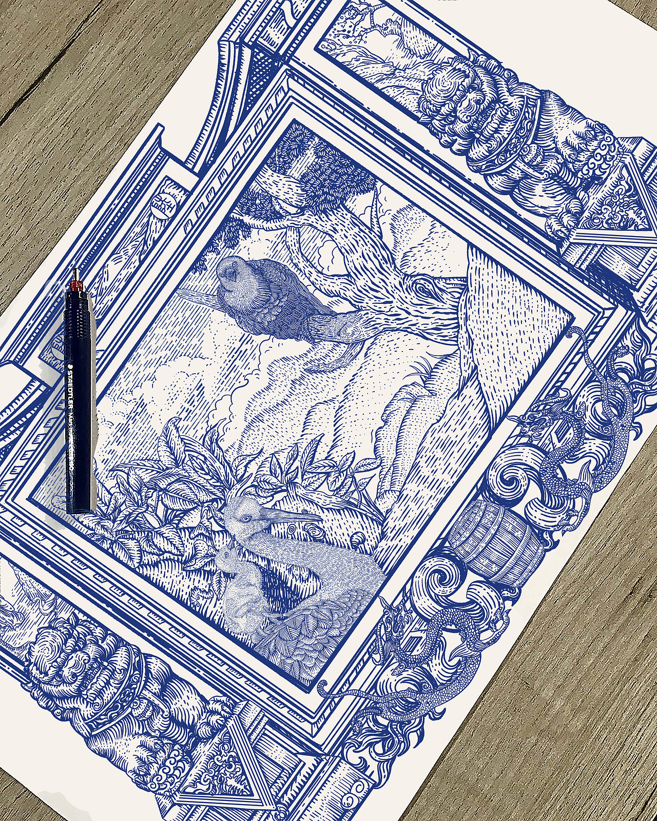 包装插画 版画 包装插画项目