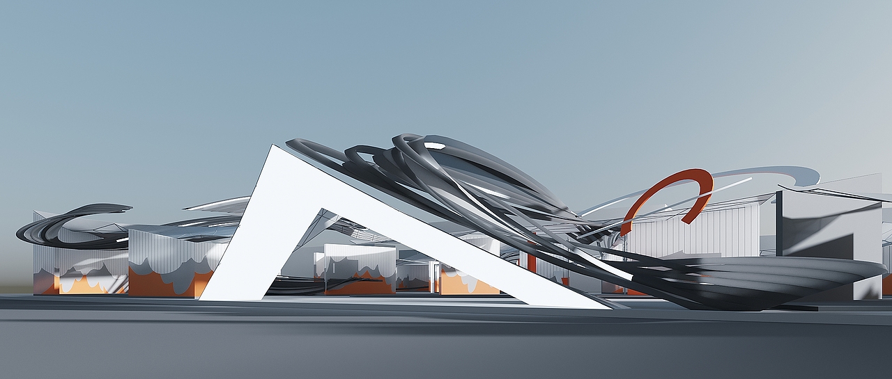 2022阿里巴巴云栖大会概念稿（图ZMzM3MTkwNzcy） - 展陈设计 - 站酷设计师小文sama原创素材 - 站酷ZCOOL