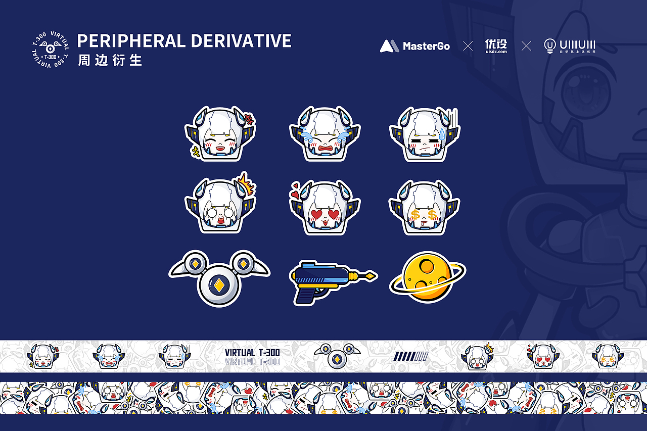 【IP形象】原创IP设计——T300（图ZMzE0MTE0NjU2） - IP形象 - 站酷设计师三个凸木头原创素材 - 站酷ZCOOL