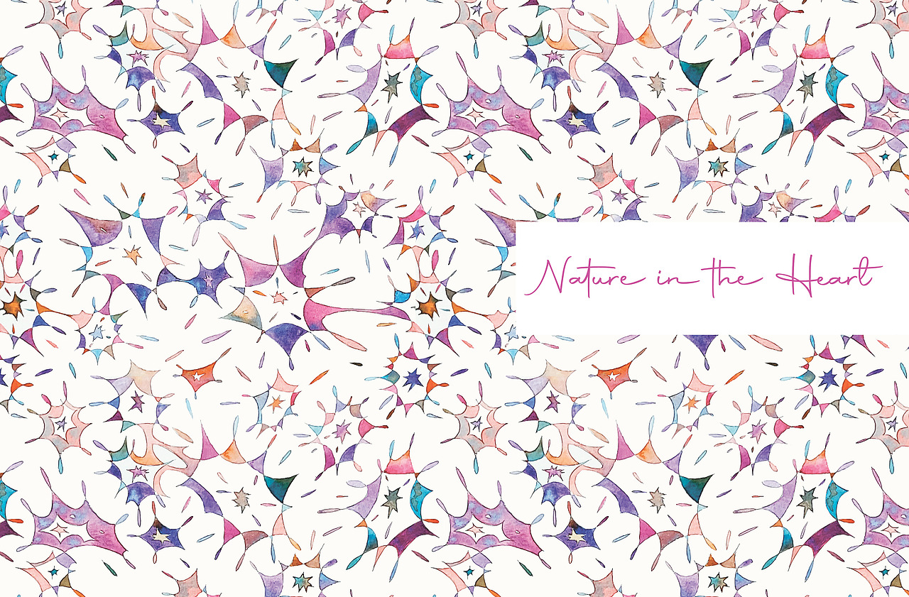 手绘图案设计——心中的自然（图ZMzIzMjIzMDky） - 图案 - 站酷设计师Homesicknino原创素材 - 站酷ZCOOL