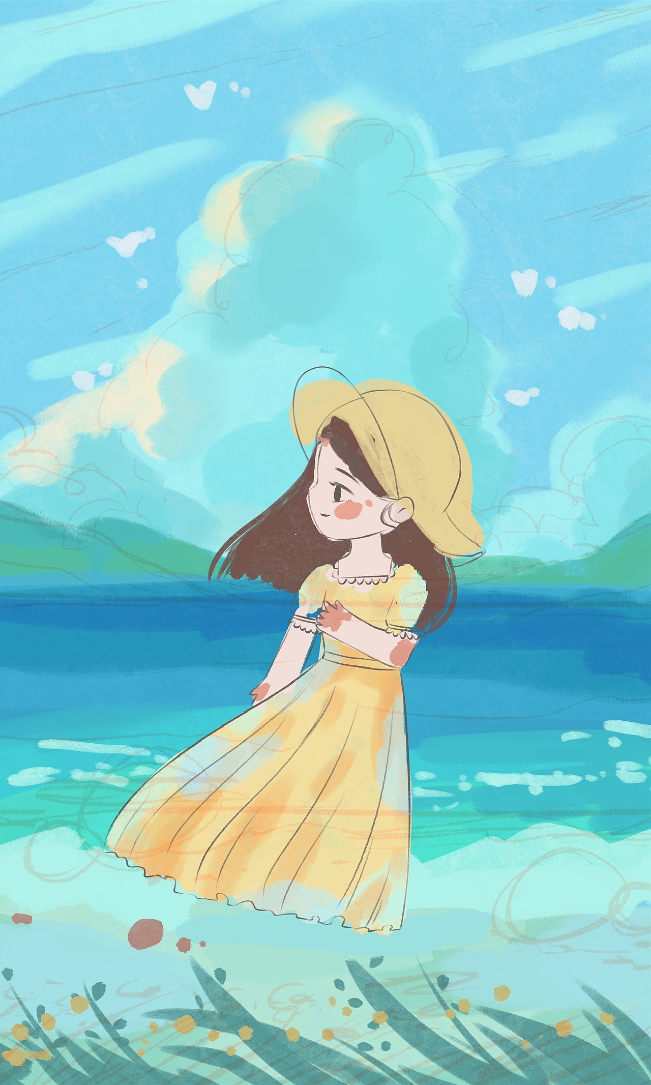 寒来暑往，四季循环不停