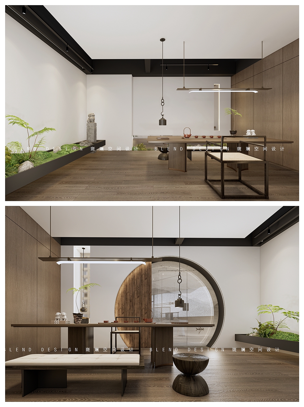 淡竹茶室（图ZMzYwNjA4MzIw） - 酒店餐饮设计 - 站酷设计师斑斓空间设计原创素材 - 站酷ZCOOL