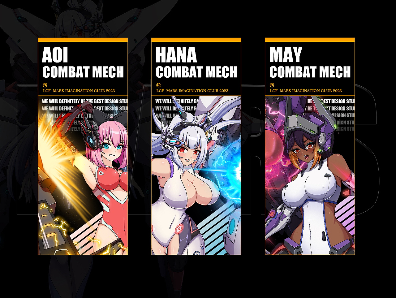 二次元【朋克機甲】角色設(shè)定×CGZ火星創(chuàng)想社（圖ZMzU4NTY1NDI0） - 商業(yè)插畫 - 站酷設(shè)計師怪想萬創(chuàng)原創(chuàng)素材 - 站酷ZCOOL