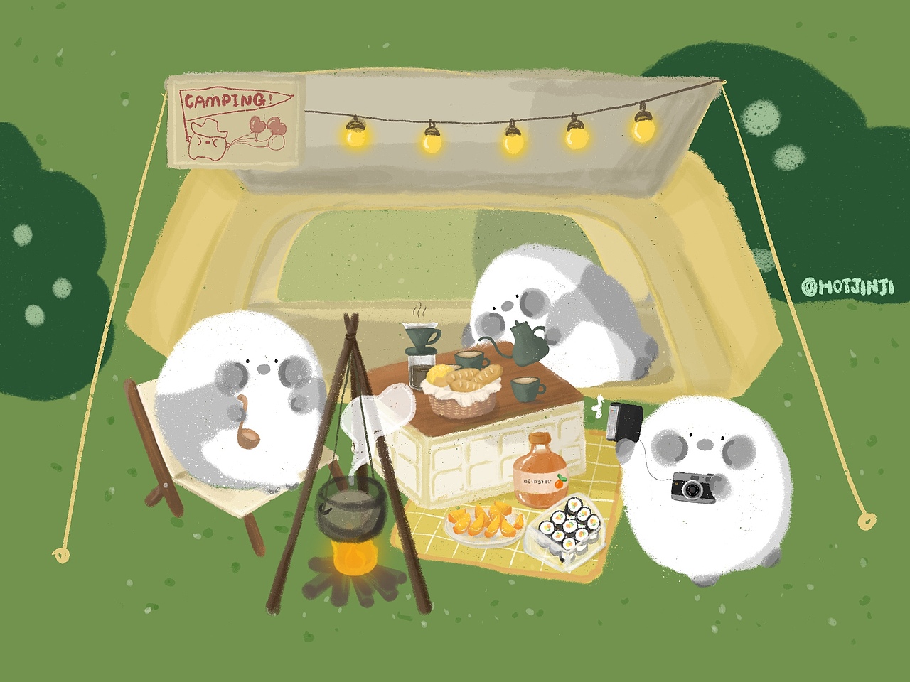 「咕噜又」的夏日小幸福（图ZMzA2NDI3MzAw） - 创作习作 - 站酷设计师热金橘原创素材 - 站酷ZCOOL