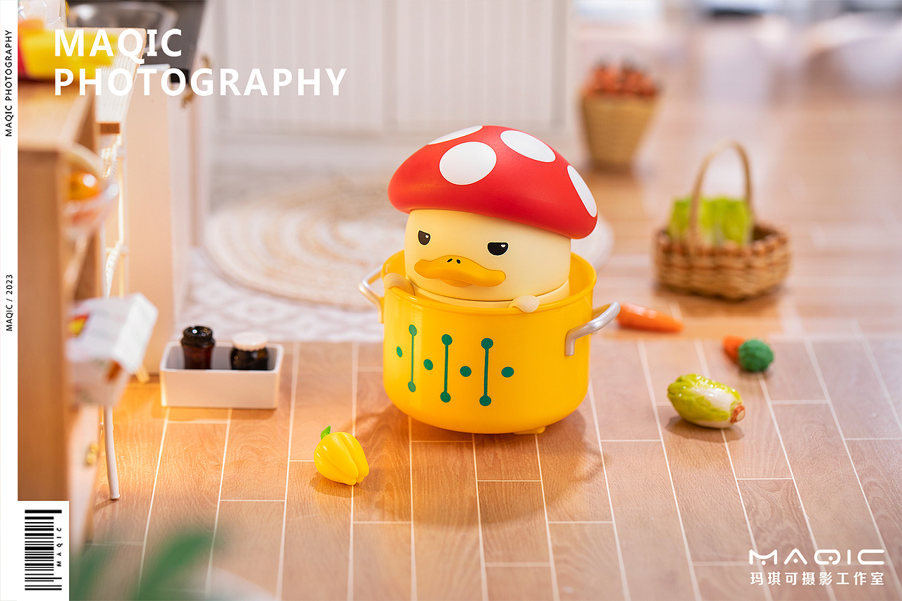 泡泡玛特《DUCKOO厨房大作战》——潮玩盲盒拍摄