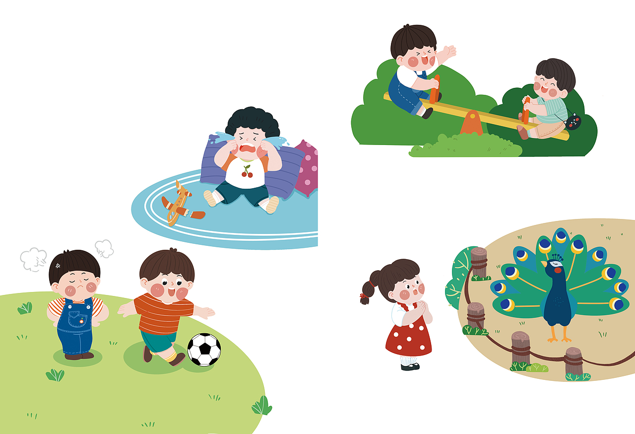 低幼语文教材插图