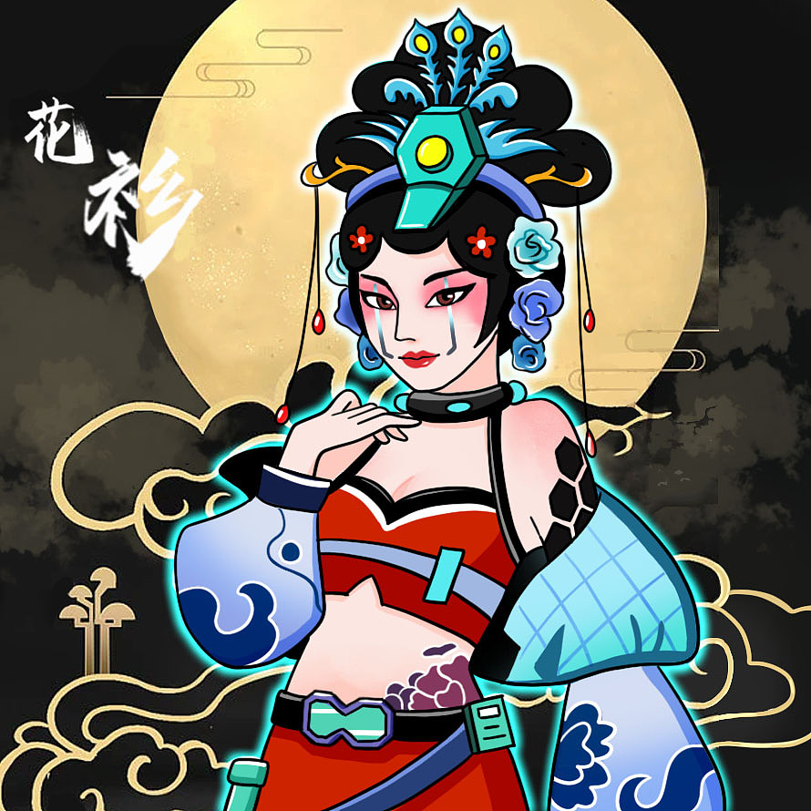 戏剧人物（图ZMzM0MTk1NjEy） - 创作习作 - 站酷设计师千千千吖原创素材 - 站酷ZCOOL