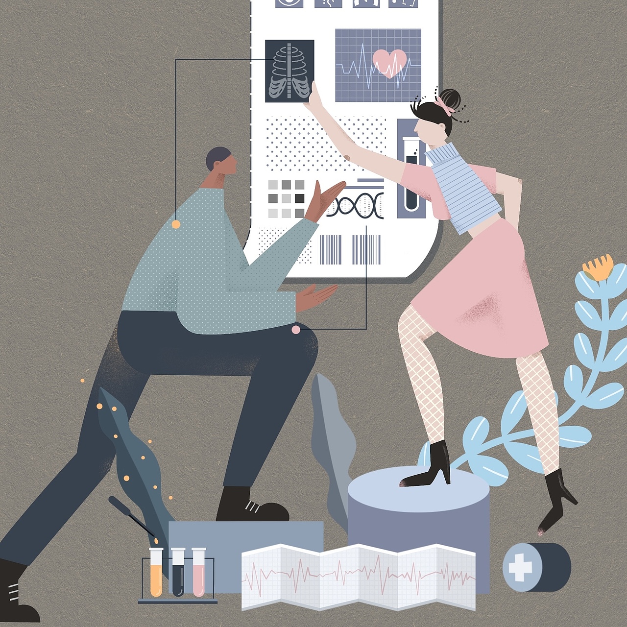 时尚健康杂志10月健康热点专题配图