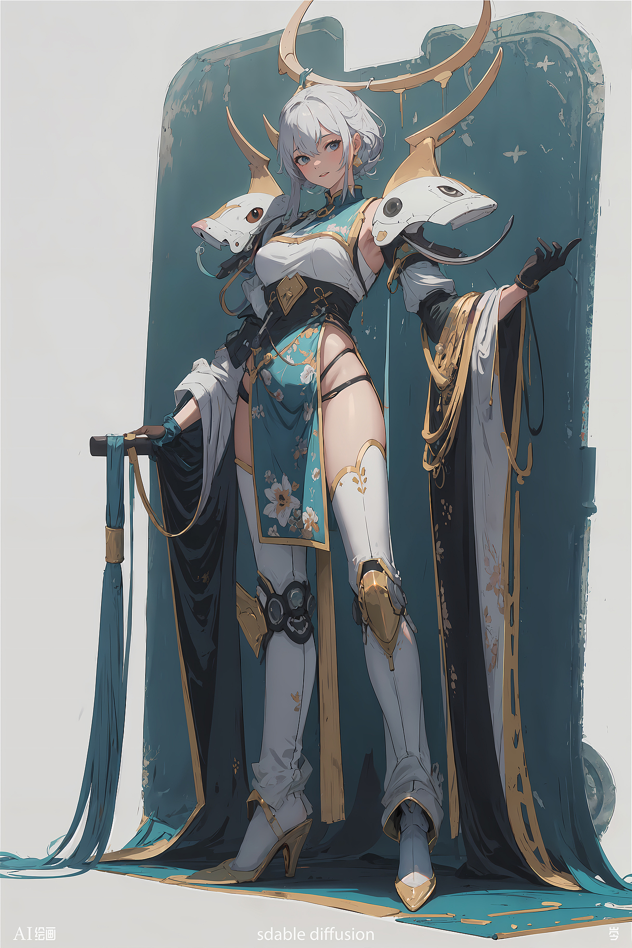 AI人物绘画练习-贰（图ZMzQyMzU3OTc2） - AI作品 - 站酷设计师尘缘岑了原创素材 - 站酷ZCOOL