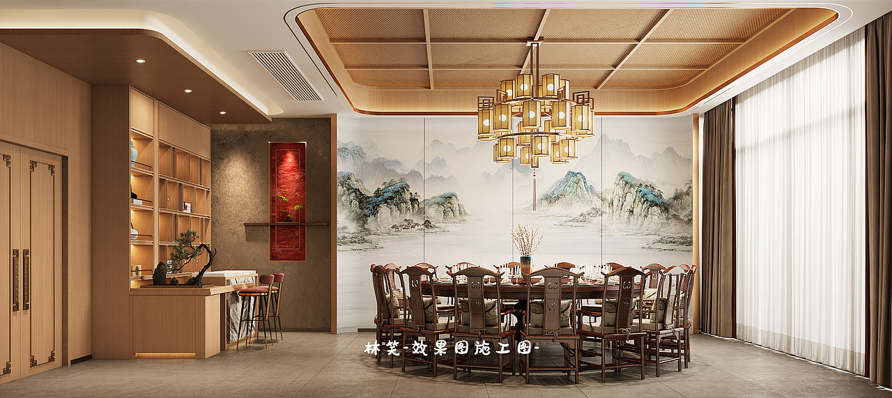 新中式会馆,喧嚣闹市中的一方静谧之地