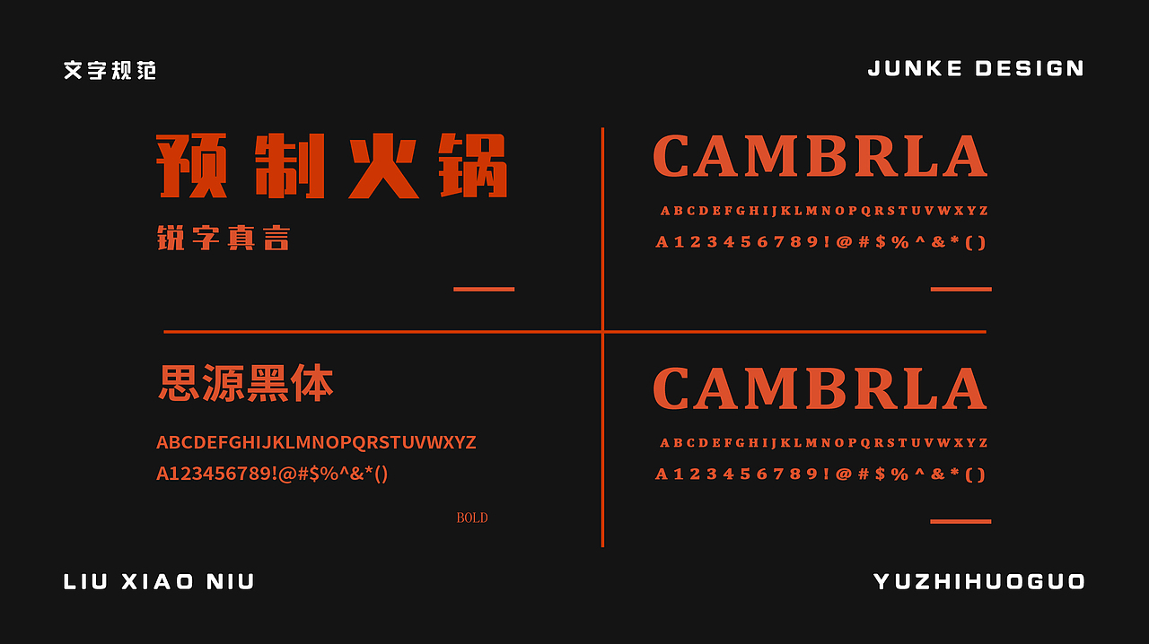 刘小牛餐饮预制菜火锅品牌设计全案设计 包装 卡通logo