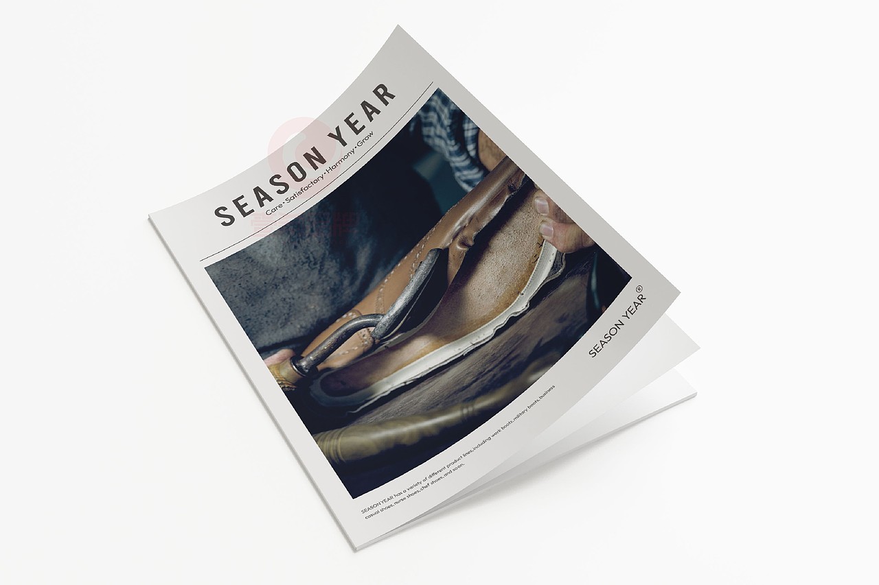 一希品牌设计--皮鞋皮革画册宣传册设计