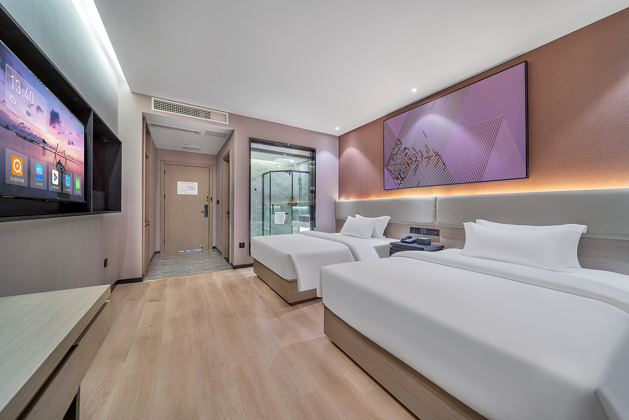 重庆市渝北区酒店拍摄|IU连锁酒店|酒店摄影