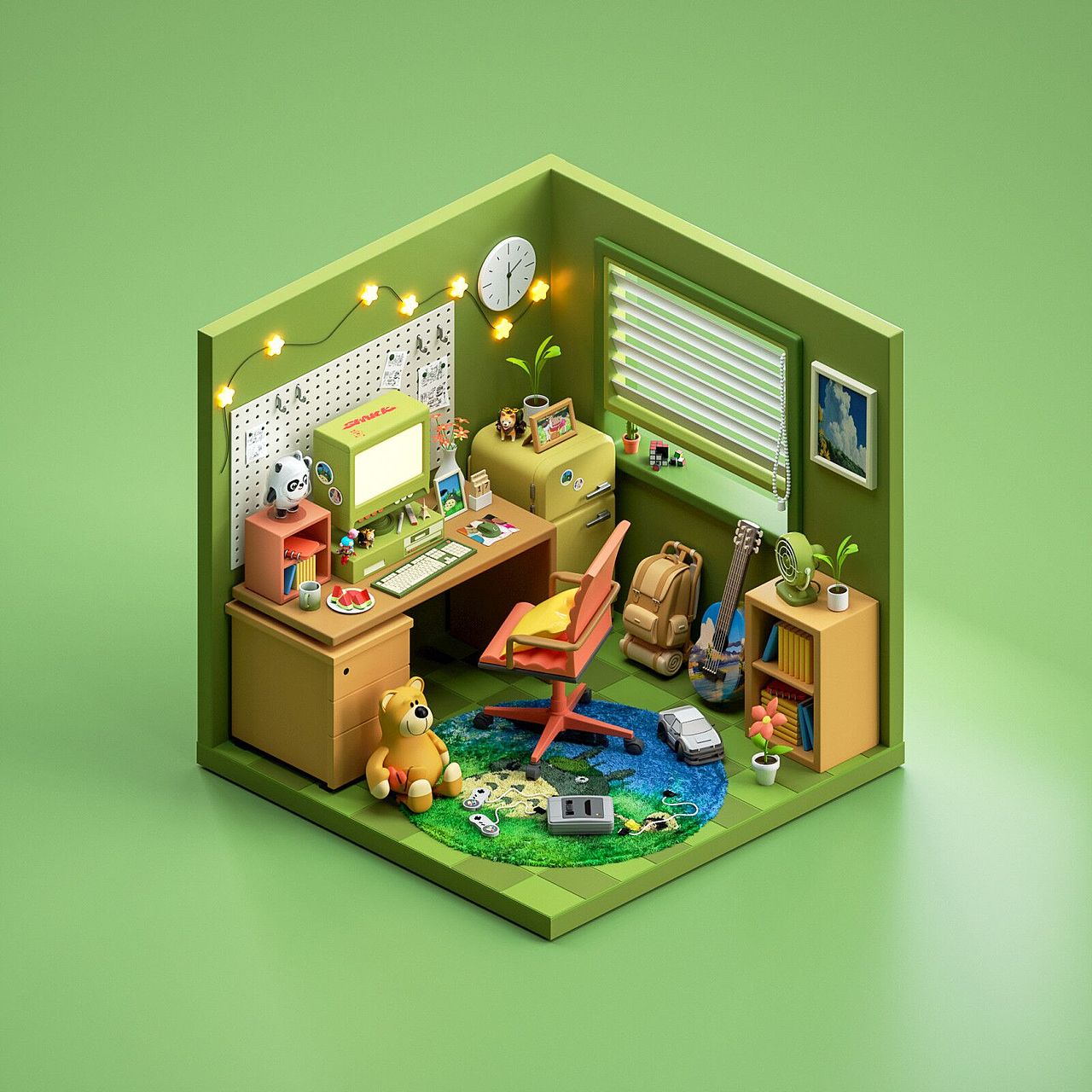 OC第二十一期学员作品——NiaoNiao的C4D课堂(上)