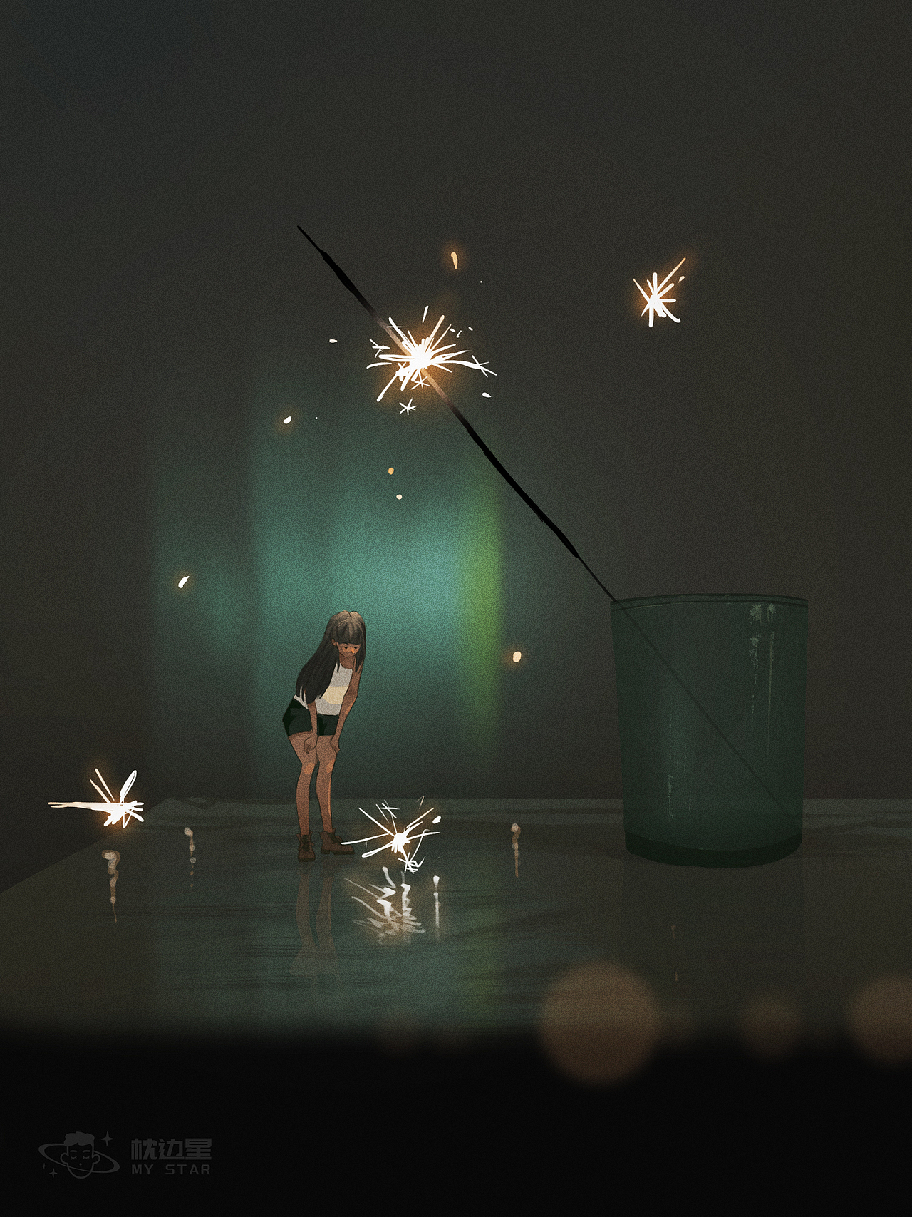 2022总结《孤独与星空》（图ZMzI1ODIyMzQw） - 创作习作 - 站酷设计师枕边星原创素材 - 站酷ZCOOL