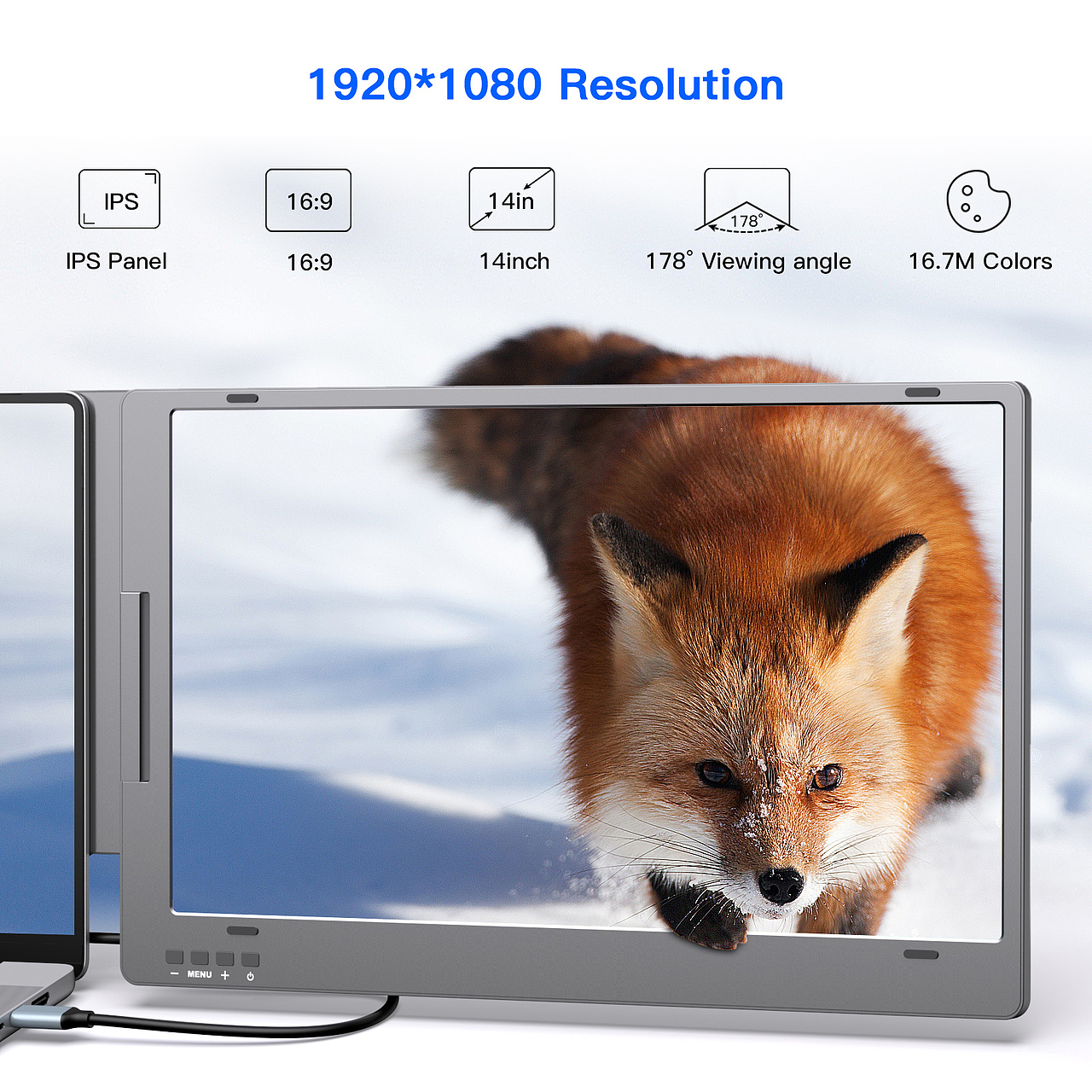 便攜式雙屏顯示器（圖ZMzY1OTIxNjg0） - 電商 - 站酷設(shè)計師cc陳某原創(chuàng)素材 - 站酷ZCOOL