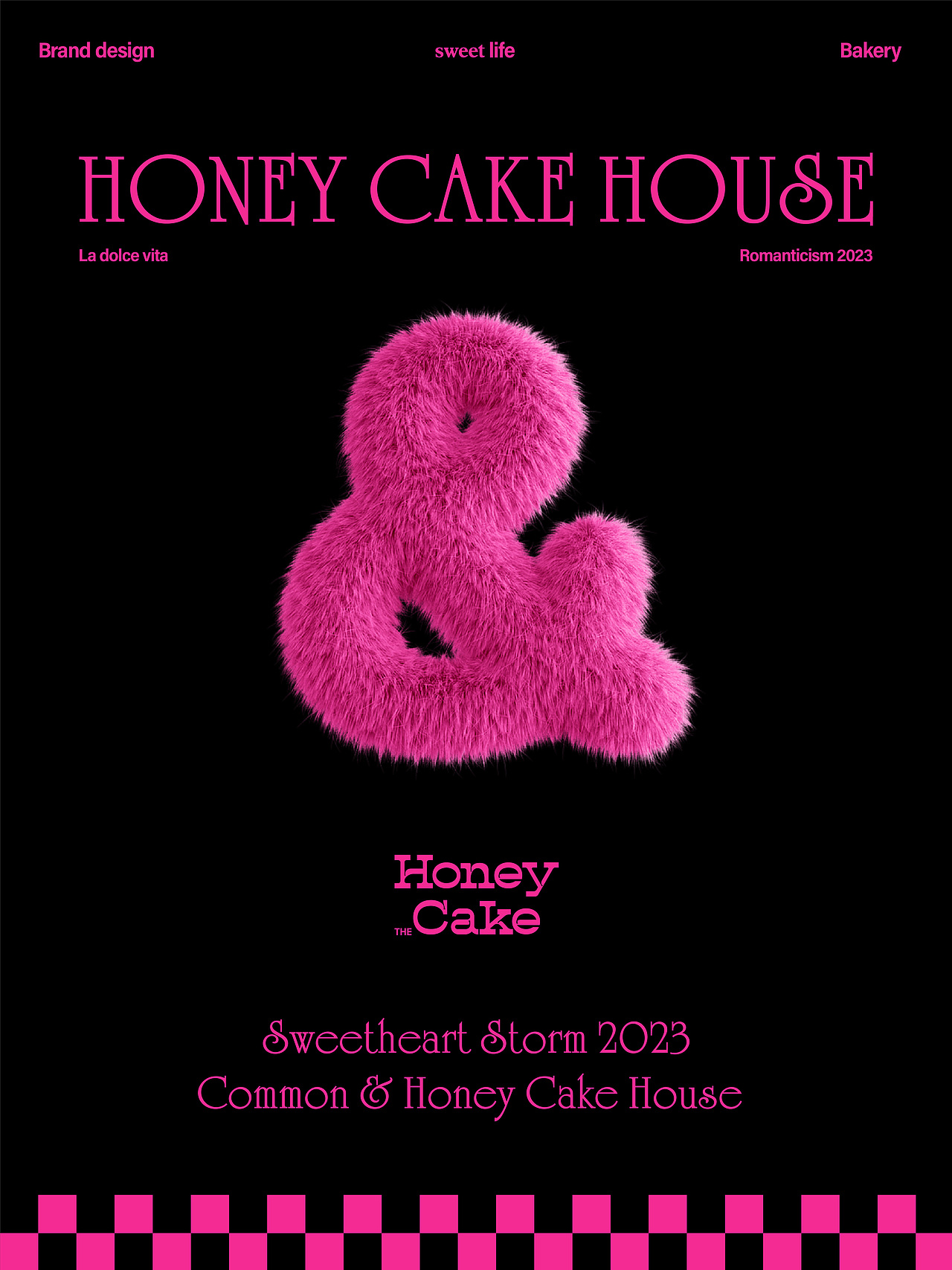 honey-cake甜心烘焙屋｜品牌全案设计（图ZMzQ2MDM2NDM2） - 品牌 - 站酷设计师暴力的小肉丸子原创素材 - 站酷ZCOOL