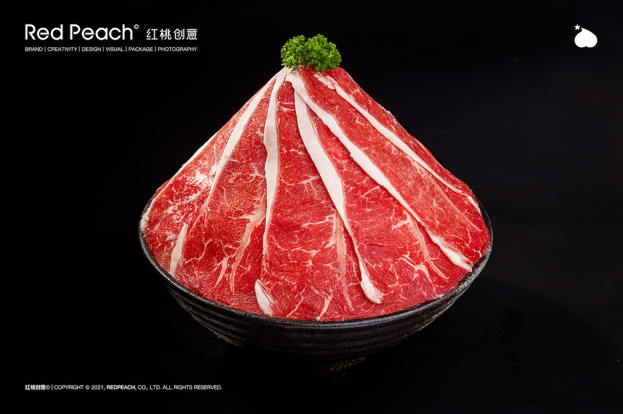 创意摄影 | 菜品拍摄作品 x 红桃创意