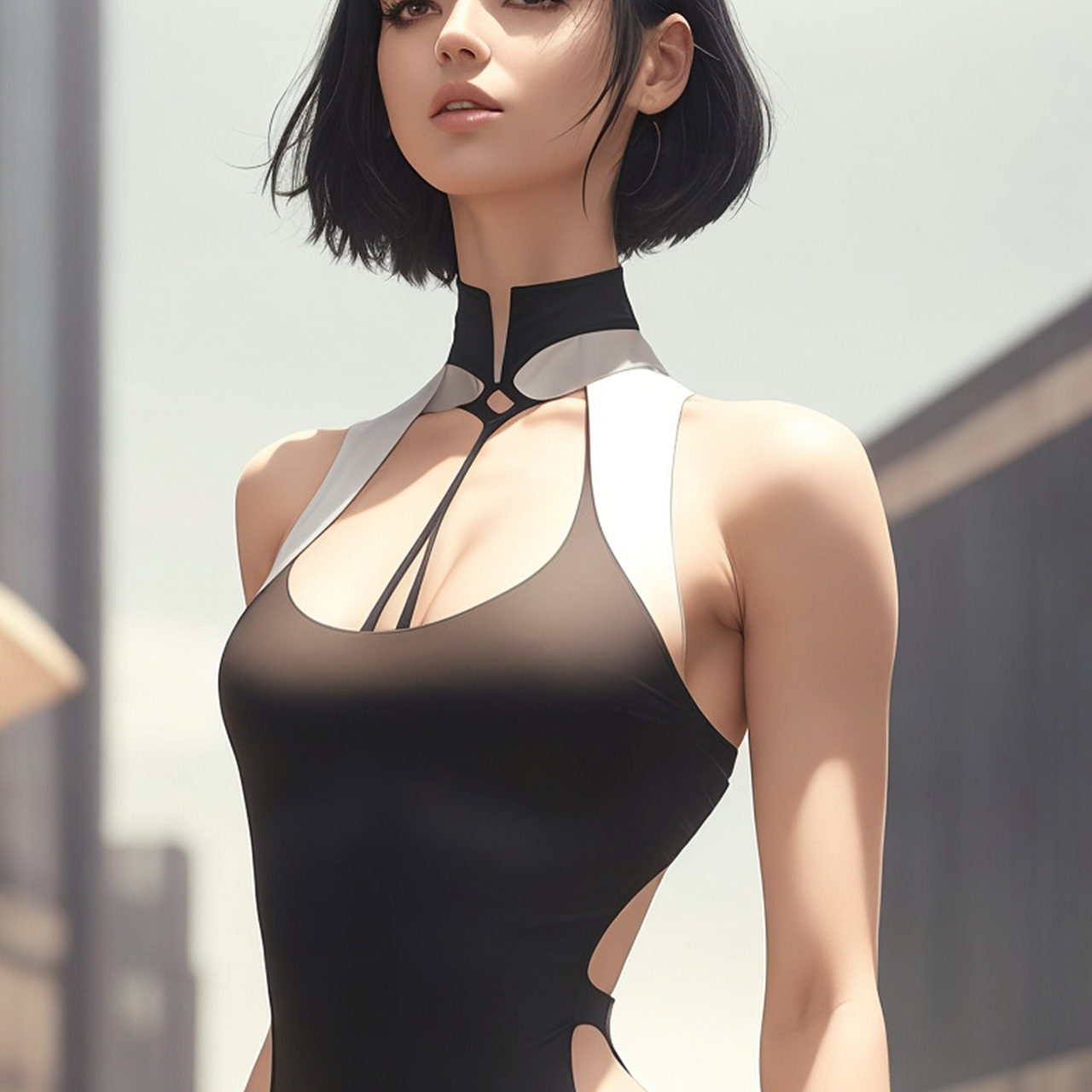 AI绘画 人像少女（图ZMzQxNjgyOTc2） - AI作品 - 站酷设计师辣条泡方便面原创素材 - 站酷ZCOOL