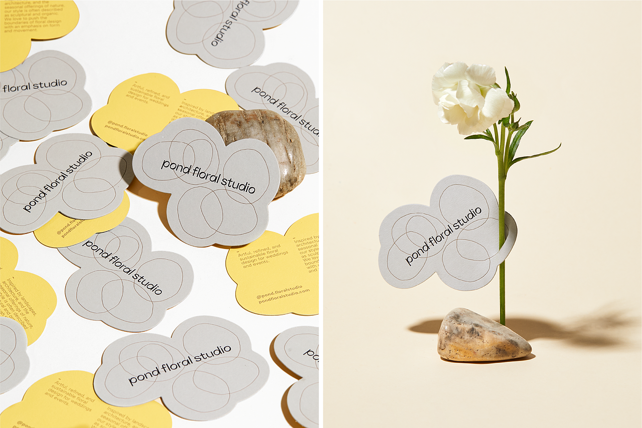 Branding | pond floral 北美花植艺术品牌（图ZMzM0OTkzODQw） - 品牌 - 站酷设计师OnedayDesign原创素材 - 站酷ZCOOL
