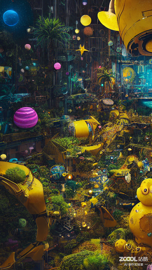 #AI创作实验室#【海绵宝宝的新世界（柠檬X海绵）】