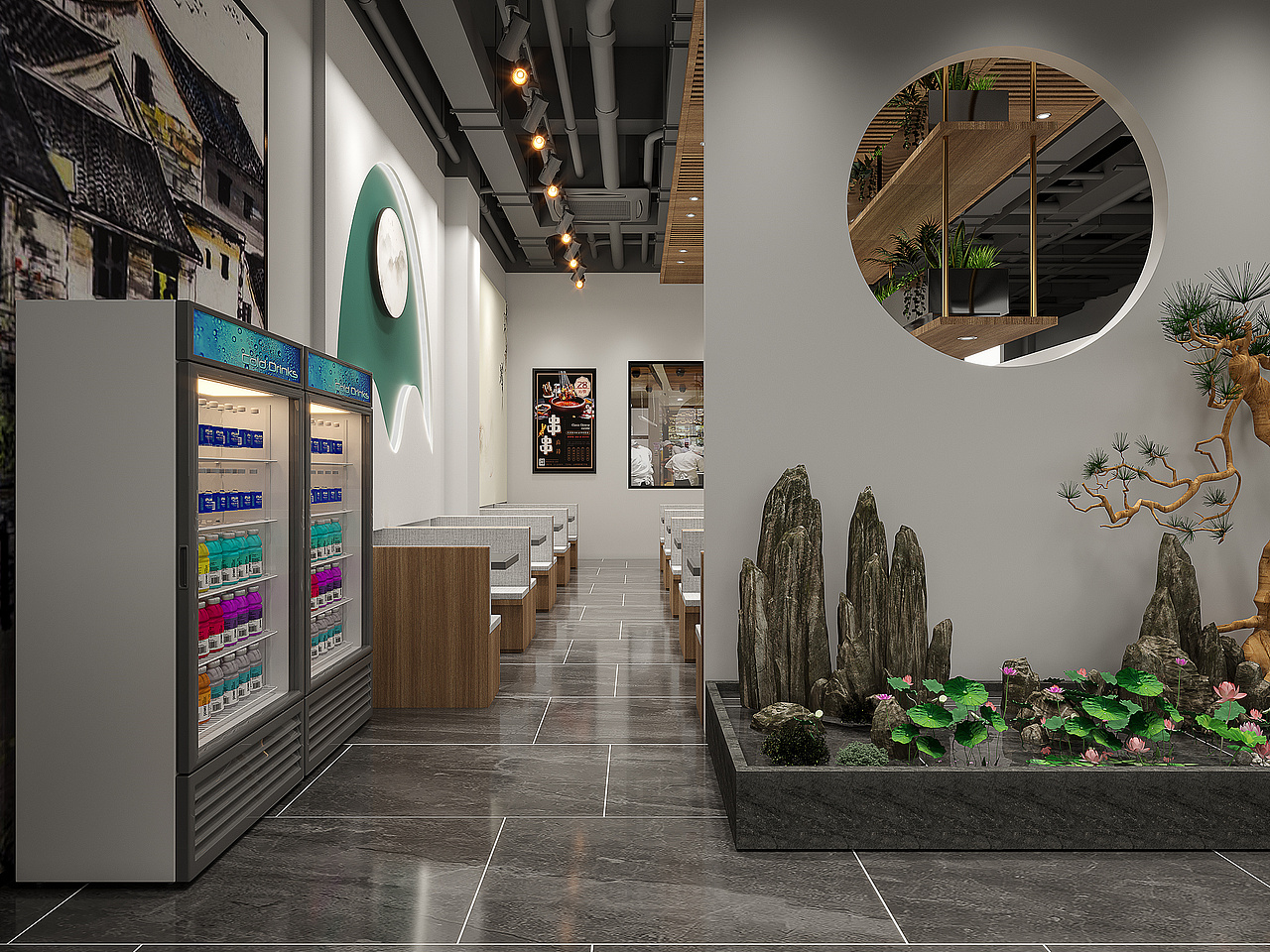 烧烤店装修设计,撸串也需要有仪式感