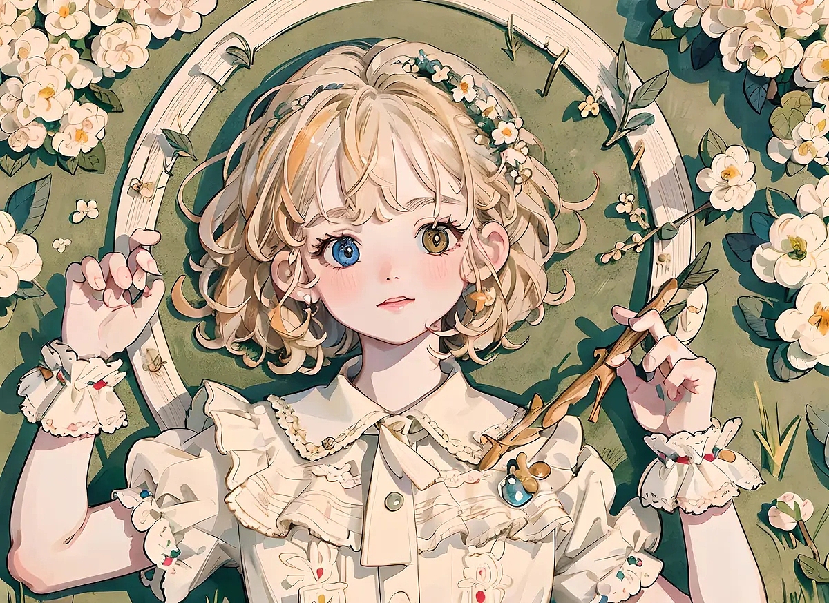 金色头发的正太