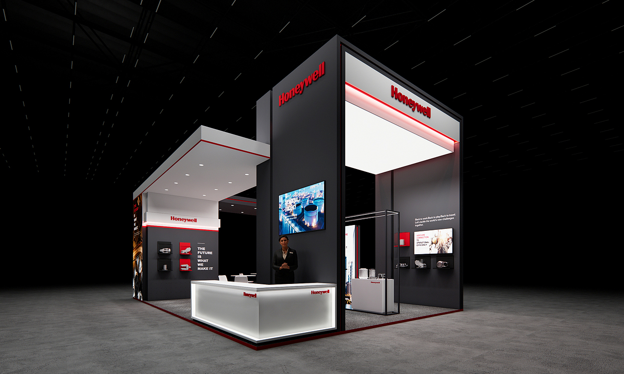 Honeywell2022中燃展（图ZMzI3MDg5NjIw） - 展陈设计 - 站酷设计师Crazy_Saoun原创素材 - 站酷ZCOOL