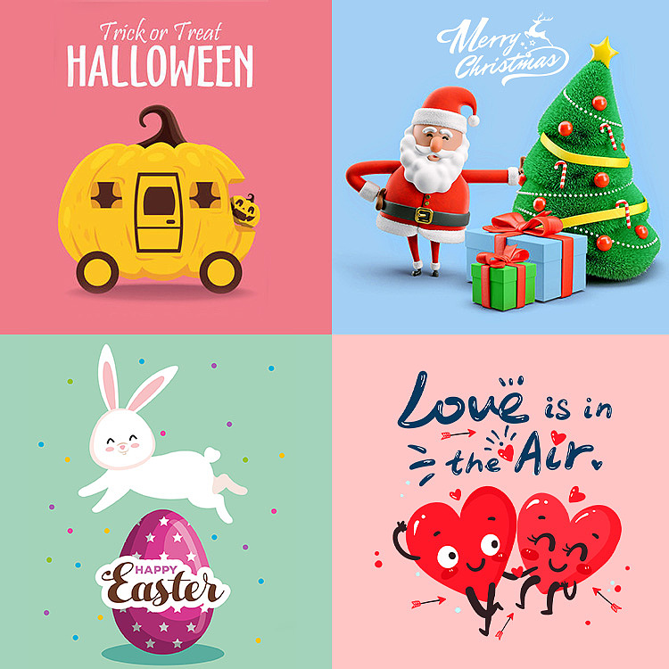 亚马逊品牌首页设计，LOGO设计