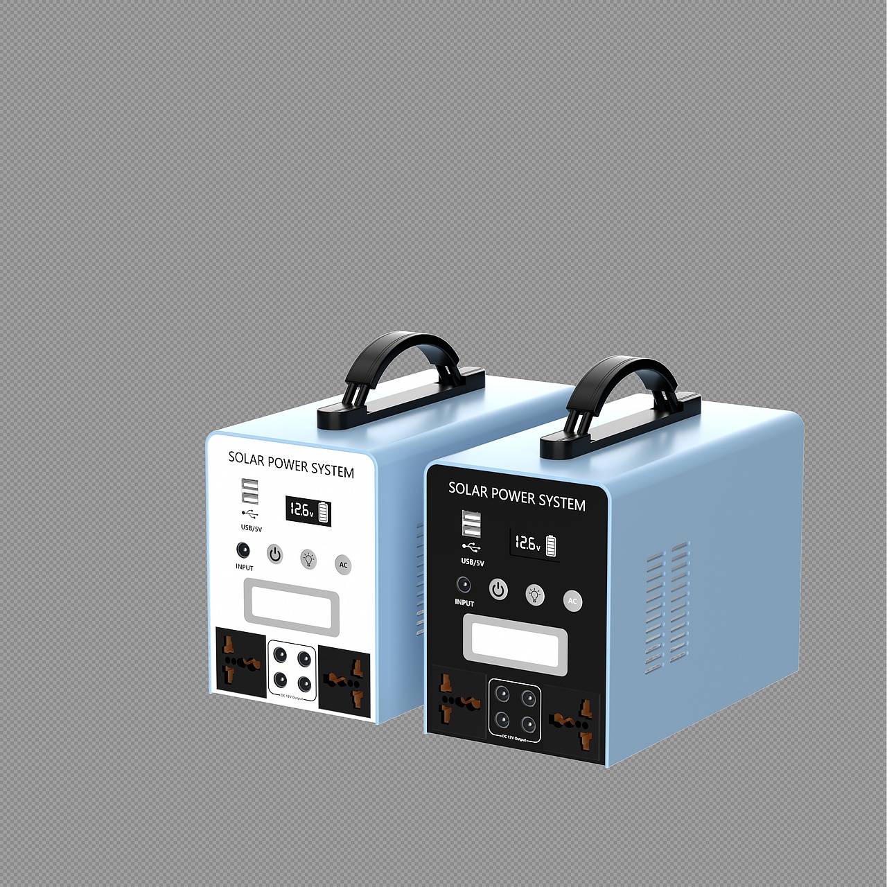 户外移动电源，电池