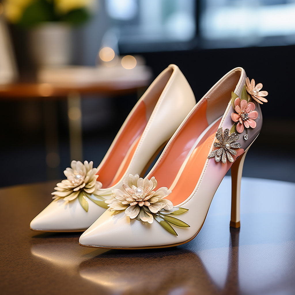 新款少女高跟鞋|设计与摄影|