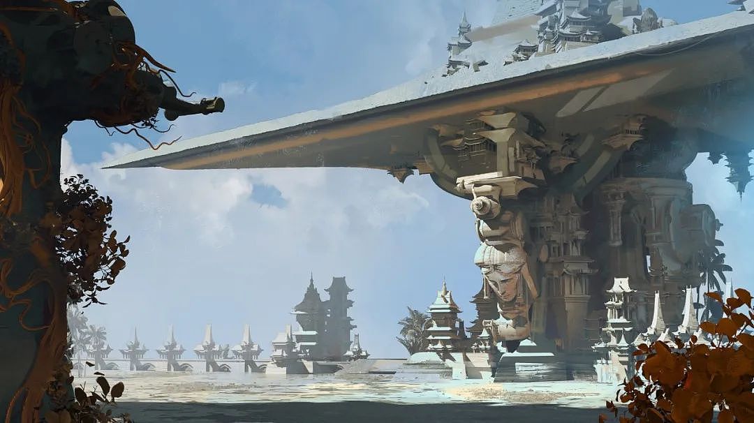 每天一幅作品，每一幅作品主体建筑都是3D模型（图ZMzE4ODIxNzQ4） - 场景 - 站酷设计师萱和尧原创素材 - 站酷ZCOOL