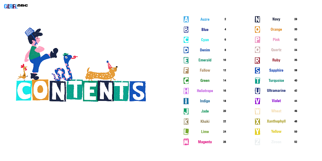 原创英文绘本《Colorful ABC》（图ZMzI4NTc0ODQw） - 绘本 - 站酷设计师_星星不遥远_原创素材 - 站酷ZCOOL