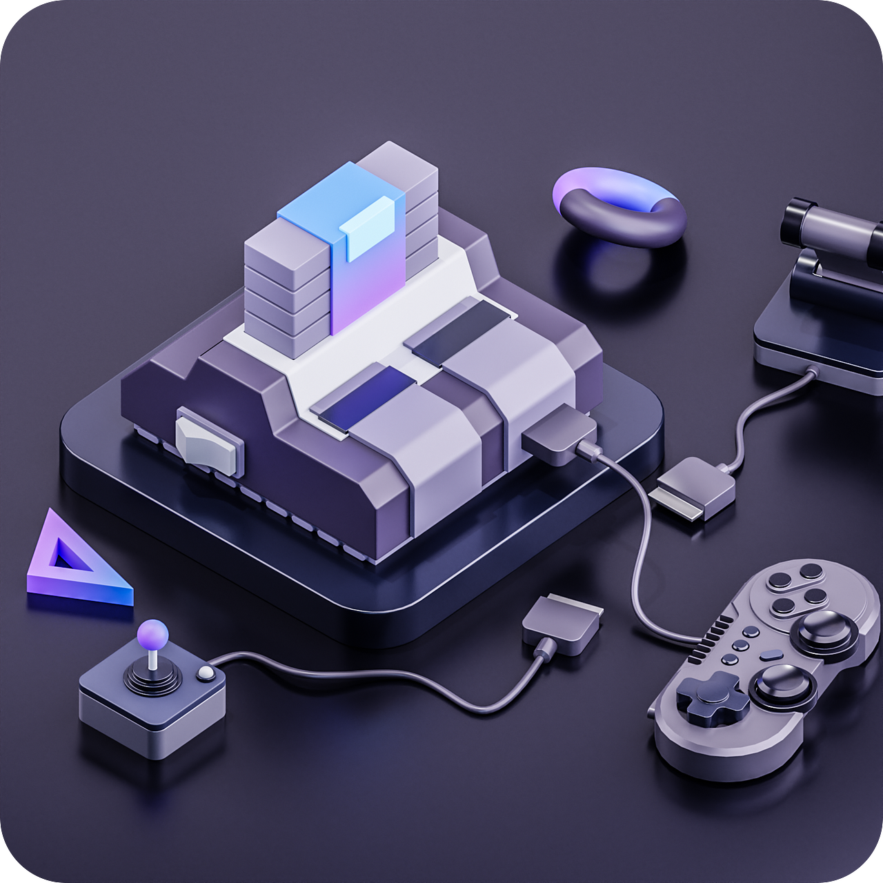 简约科技场景-2024年第一波作品（图ZMzU5NjEwMDY0） - 场景 - 站酷设计师UI设计师吧原创素材 - 站酷ZCOOL