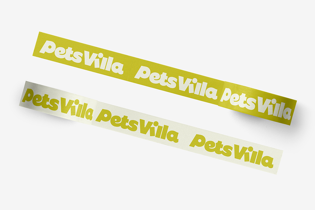 Pets Villa宠物品牌标志及延展设计