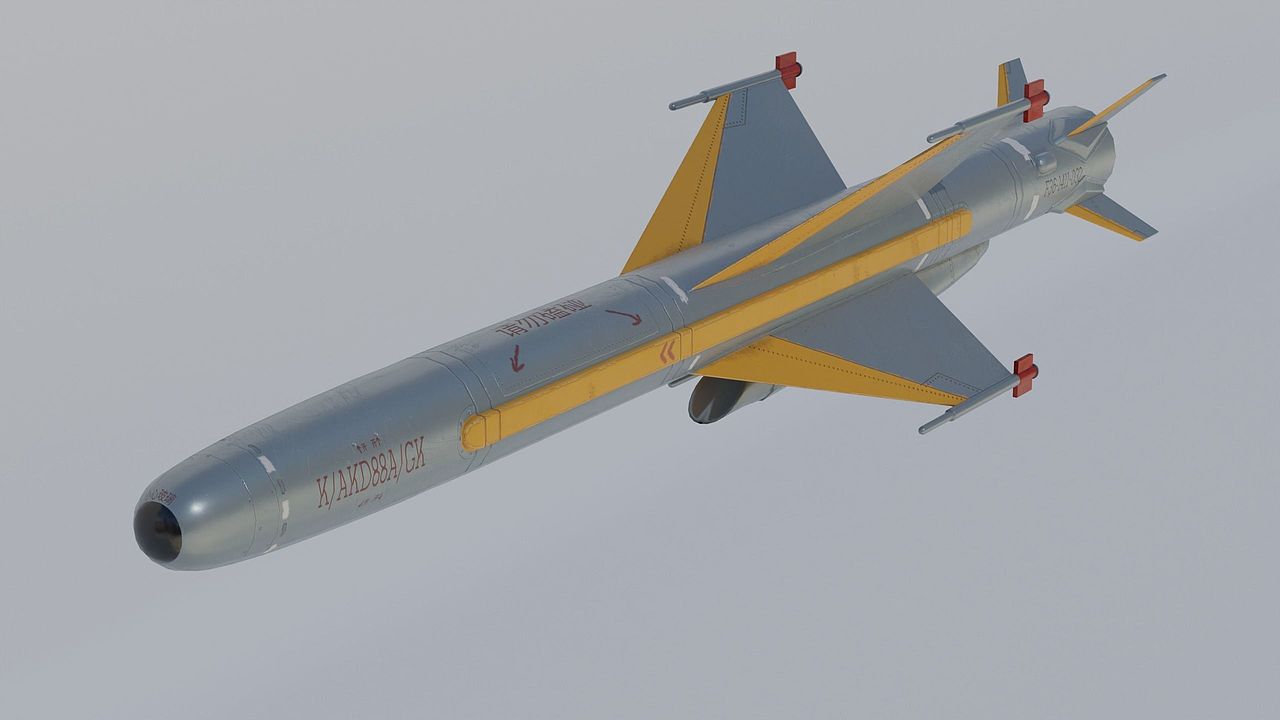 KD-88空地导弹,PBR材质,4K PBR贴图