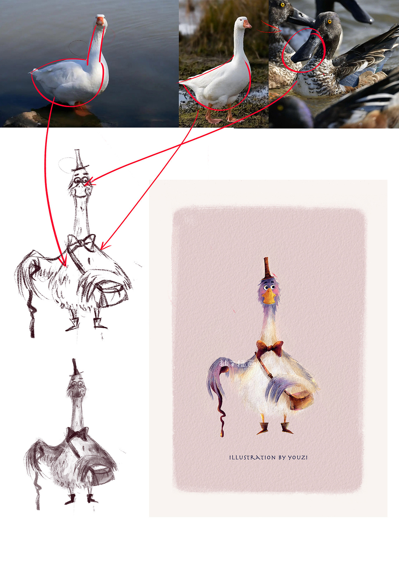 是「儿童插画」里小动物们该有的样子呀!