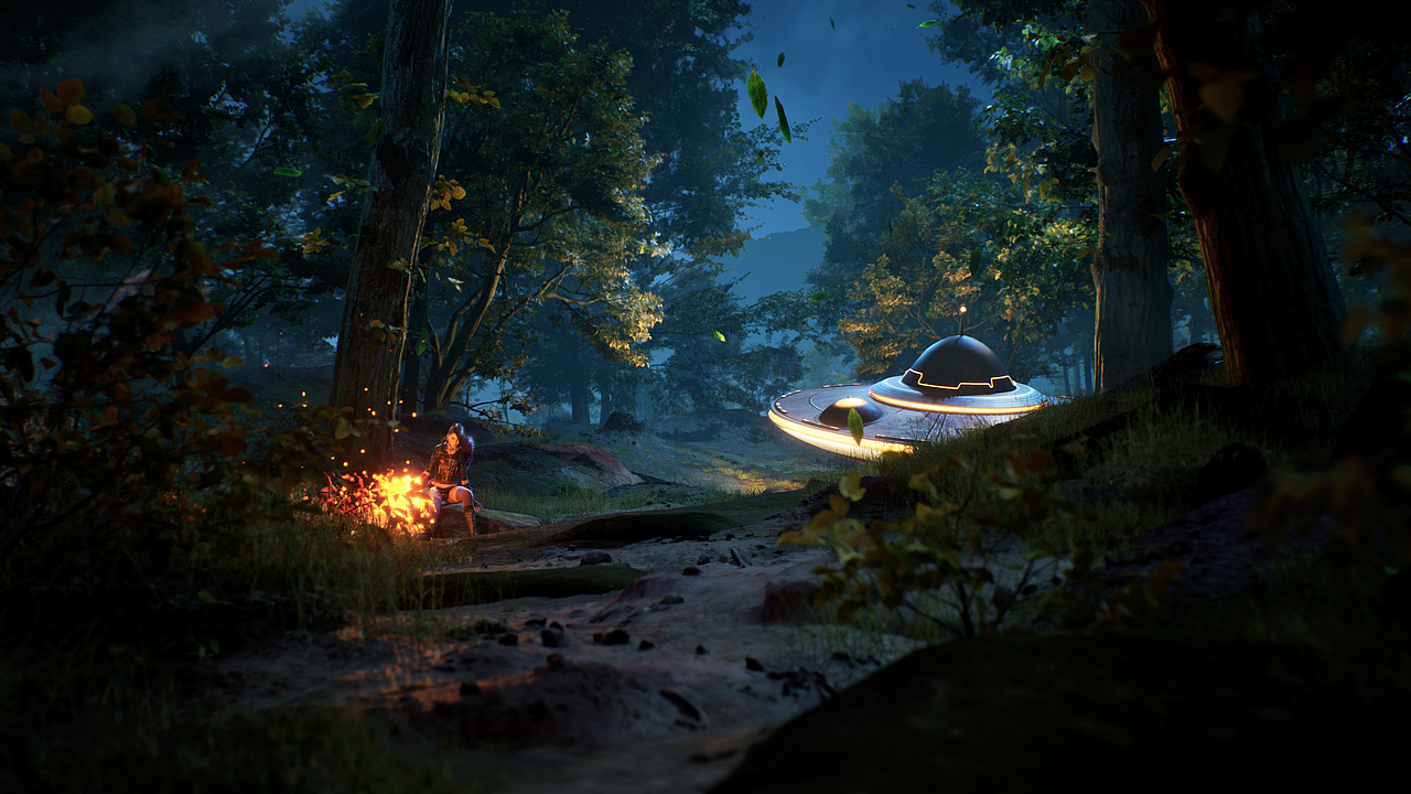 虚幻引擎（UE5）场景练习（图ZMzM5MTI1MDY0） - 场景 - 站酷设计师丿Miss丶超原创素材 - 站酷ZCOOL