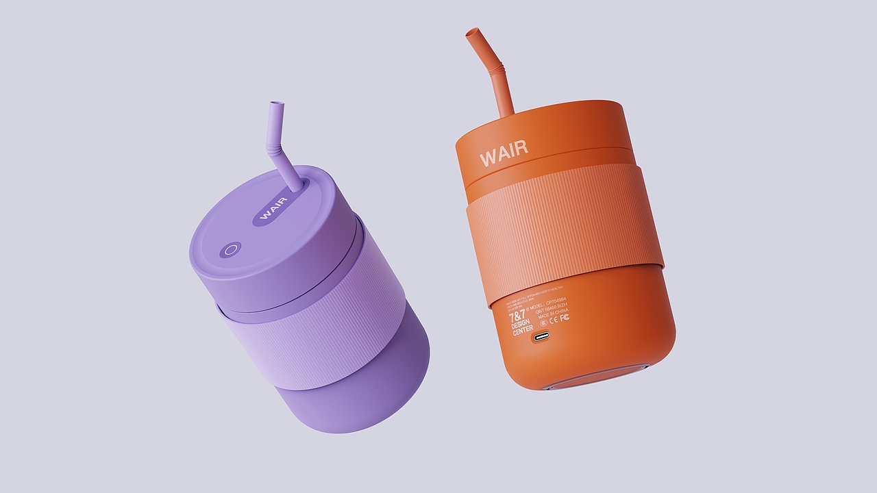 Wair humidifier/加湿器设计（图ZMzE3NjE2NTE2） - 生活用品 - 站酷设计师付楽楽原创素材 - 站酷ZCOOL
