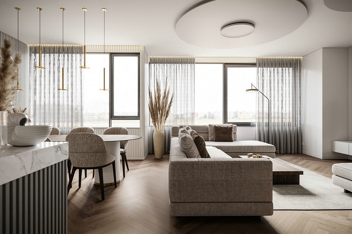 现代质感的魅力,清雅而迷人的魅力!