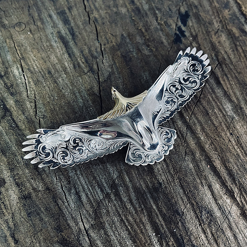 欲与天公试比高,金头中鹰制作过程