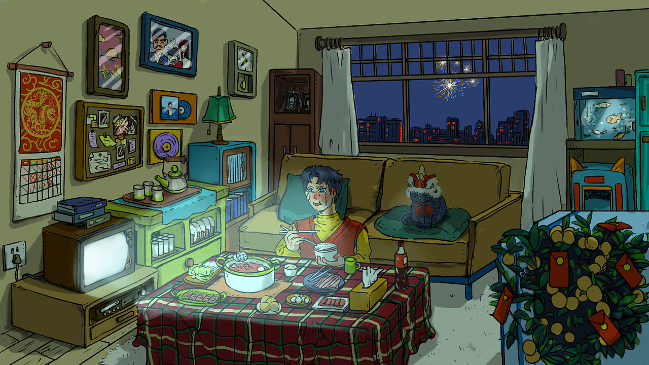 吃完这顿饭,就是新开始。