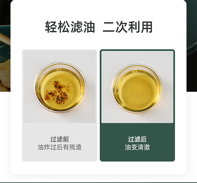 不锈钢过滤网油瓶滤油神器厨房装油瓶漏油沥油储油罐