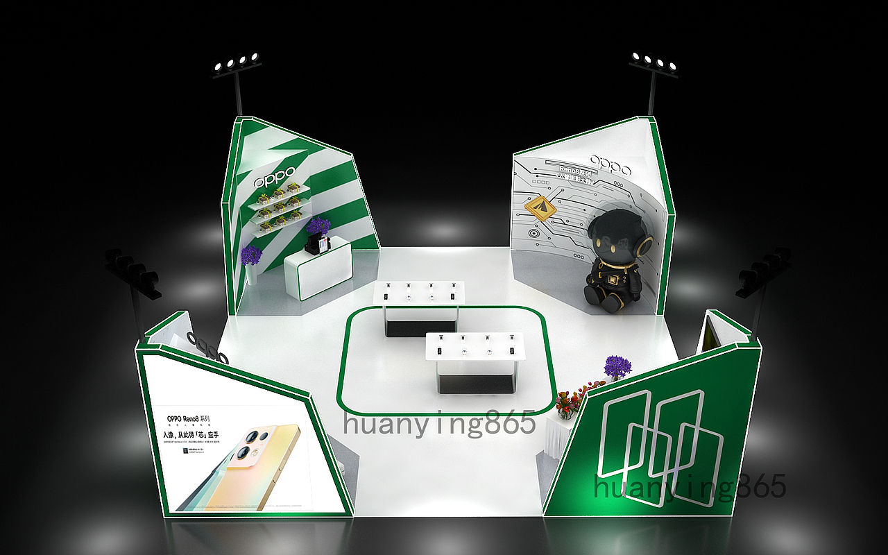 OPPO展会（图ZMzE0NTY4OTEy） - 场景 - 站酷设计师ckjAda原创素材 - 站酷ZCOOL